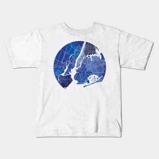 New York City Map Kids T-Shirt